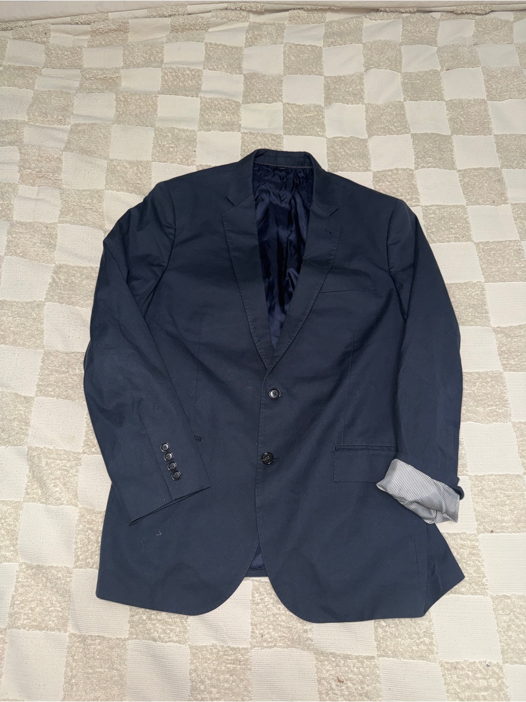 J. Crew Ludlow Suit Jacket 42r Tollegno 1900